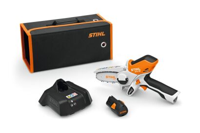Pilarka Łańcuchowa STIHL Przecinarka GTA 26, zestaw z akumulatorem AS2 i ładowarką AL1