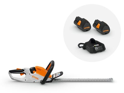 HSA 40 - AS-SYSTEM (zestaw 2x akumulator AS2 i ładowarka AL1) STIHL